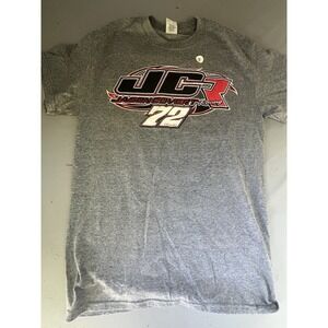 New Vintage Jason Covert Racing Shirt Gray Size Small